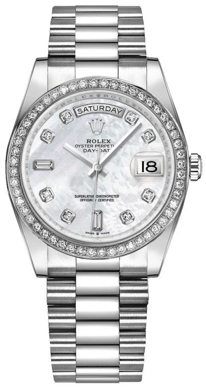 rolex donna oro prezzo|orologi oro bianco 36 mm.